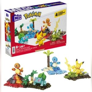 Mega Pokémon Kanto Region Team Lego Set